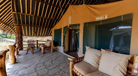 Kibo Safari Camp Family Tent